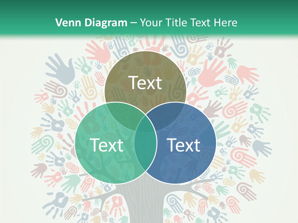 Earth Hands People PowerPoint Template