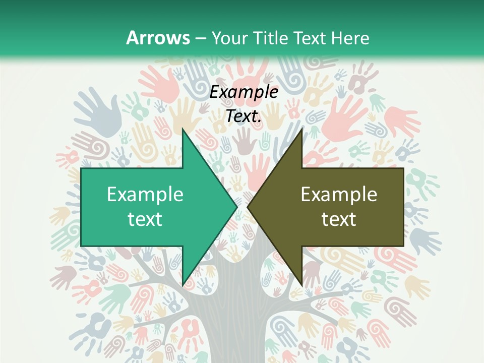 Earth Hands People PowerPoint Template