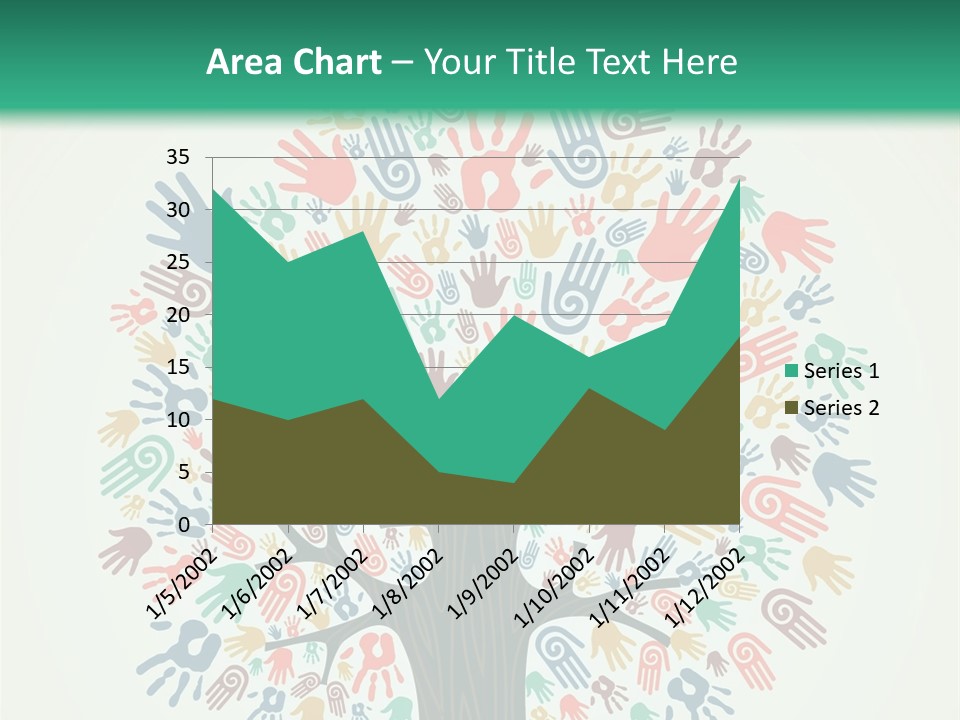 Earth Hands People PowerPoint Template