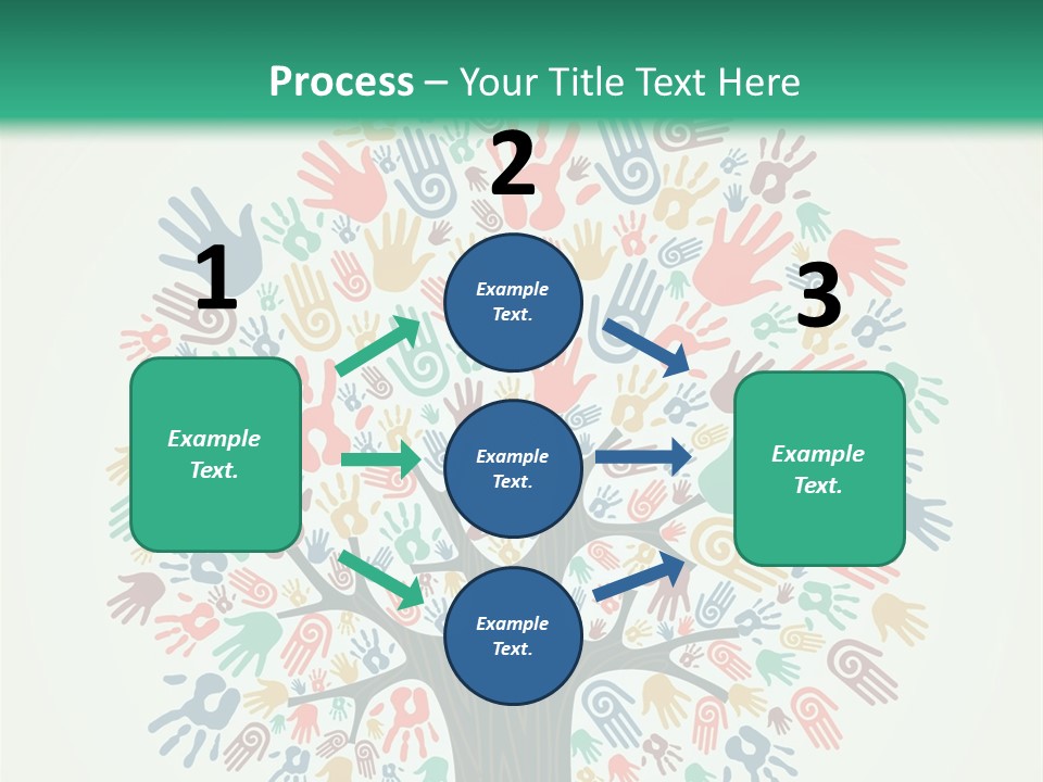 Earth Hands People PowerPoint Template