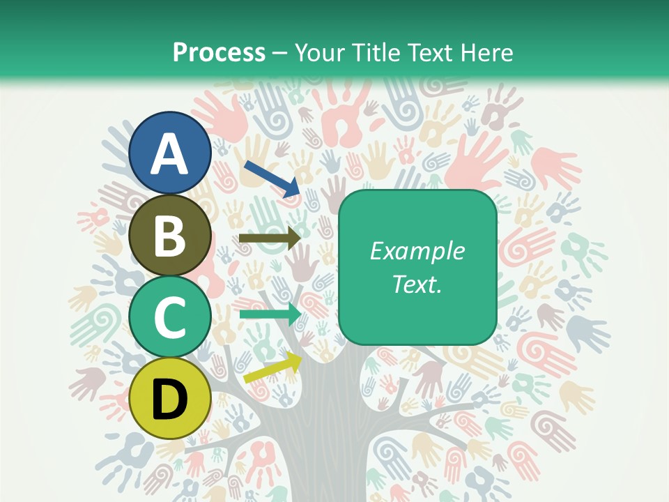 Earth Hands People PowerPoint Template