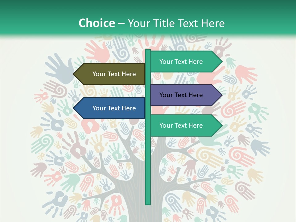 Earth Hands People PowerPoint Template