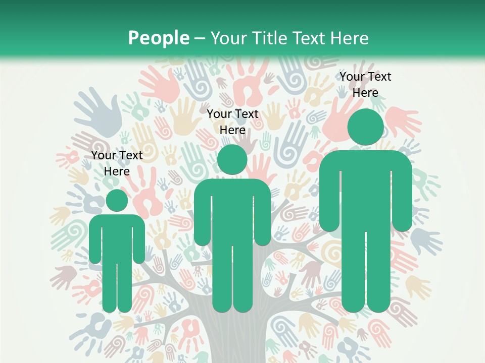 Earth Hands People PowerPoint Template