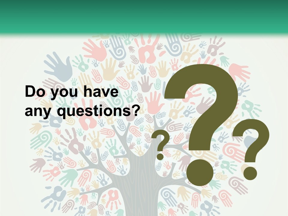 Earth Hands People PowerPoint Template