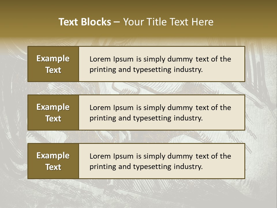Depression Addict Methamphetamine PowerPoint Template
