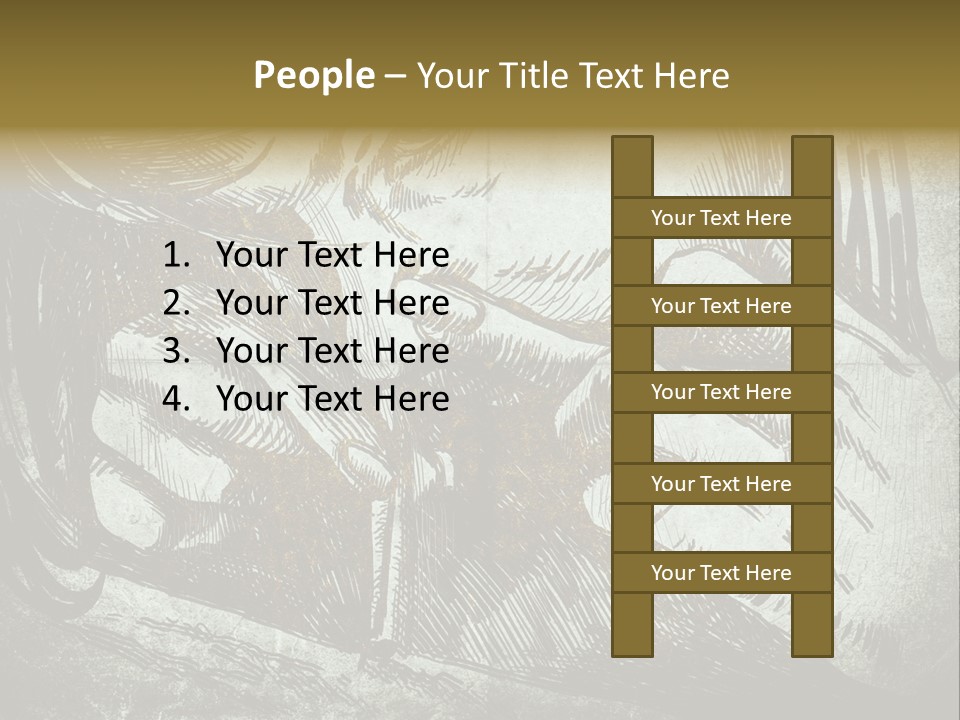 Depression Addict Methamphetamine PowerPoint Template