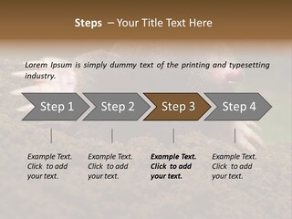 Harmful World Molehill PowerPoint Template
