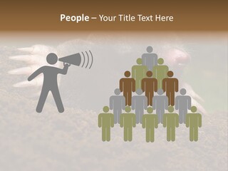 Harmful World Molehill PowerPoint Template
