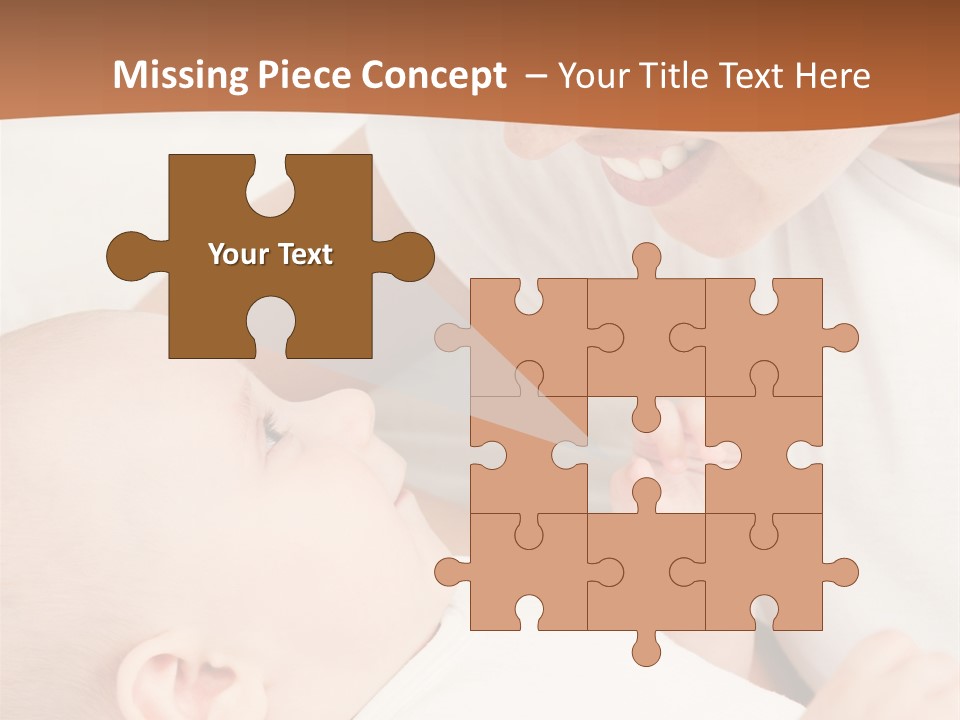 Kid Attractive Isolated PowerPoint Template