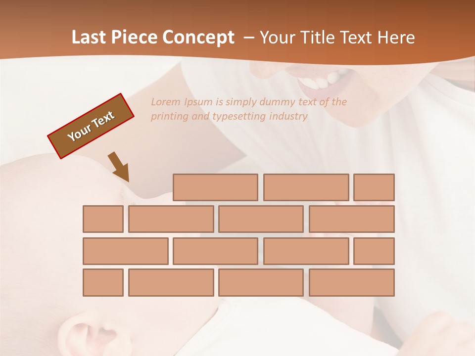 Kid Attractive Isolated PowerPoint Template