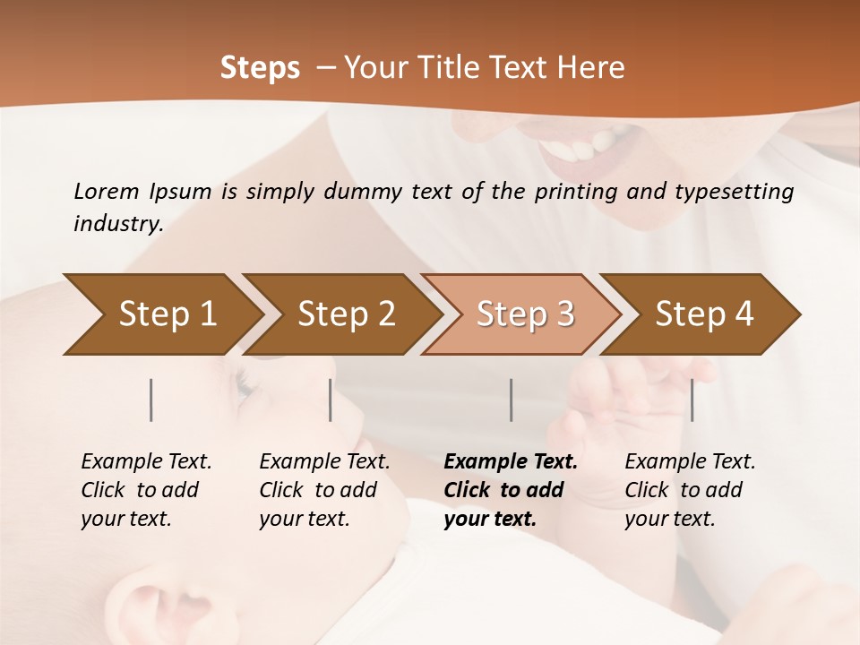 Kid Attractive Isolated PowerPoint Template
