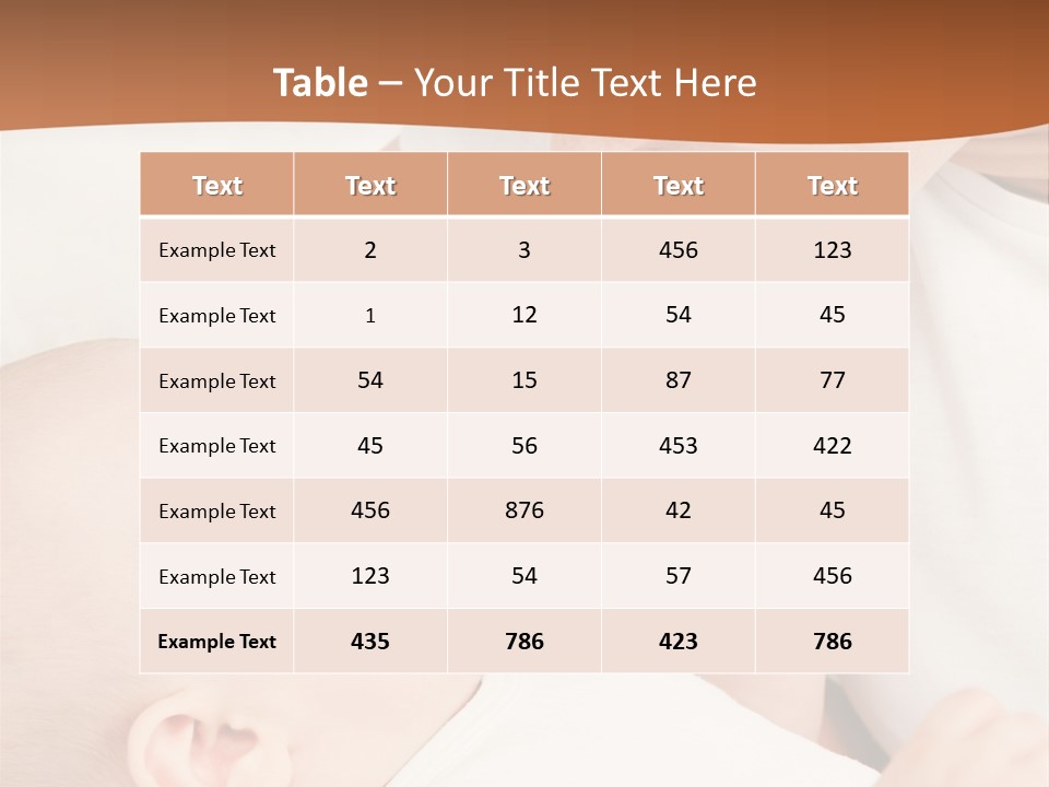 Kid Attractive Isolated PowerPoint Template
