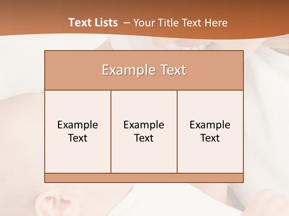Kid Attractive Isolated PowerPoint Template