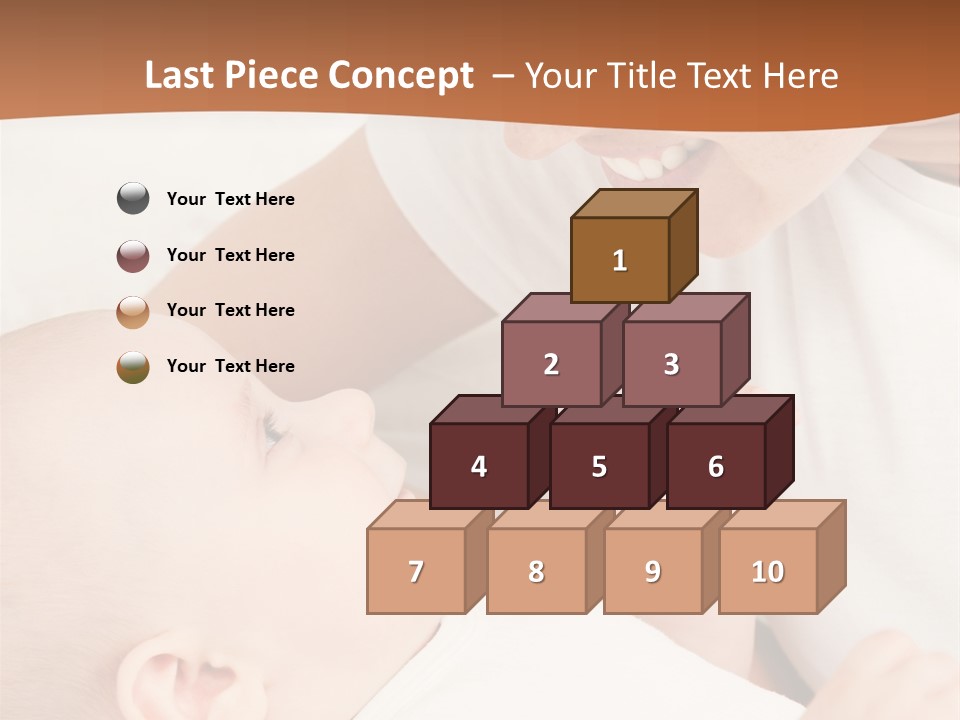 Kid Attractive Isolated PowerPoint Template
