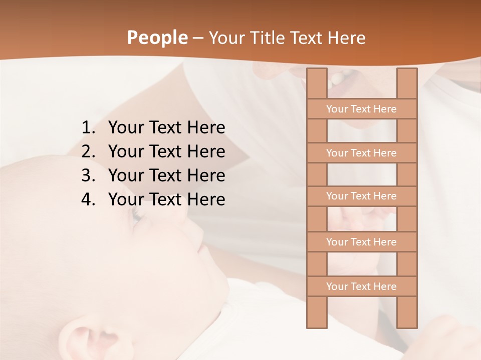 Kid Attractive Isolated PowerPoint Template