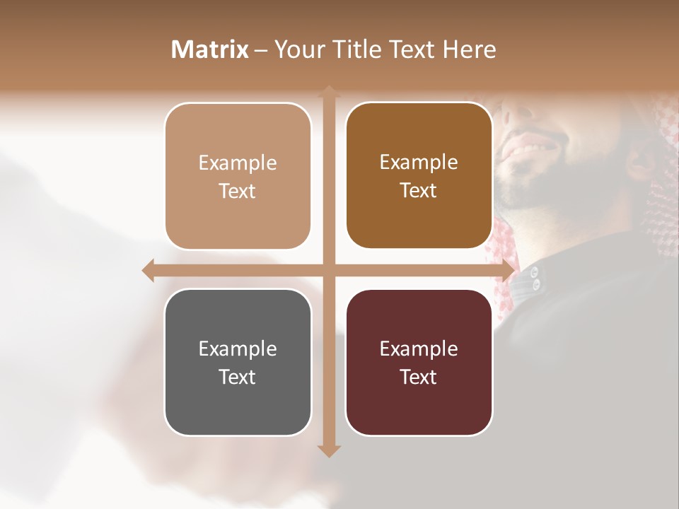 Job Shake Suit PowerPoint Template