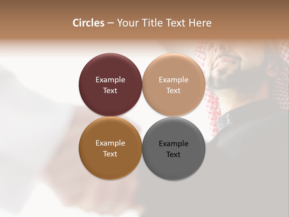 Job Shake Suit PowerPoint Template