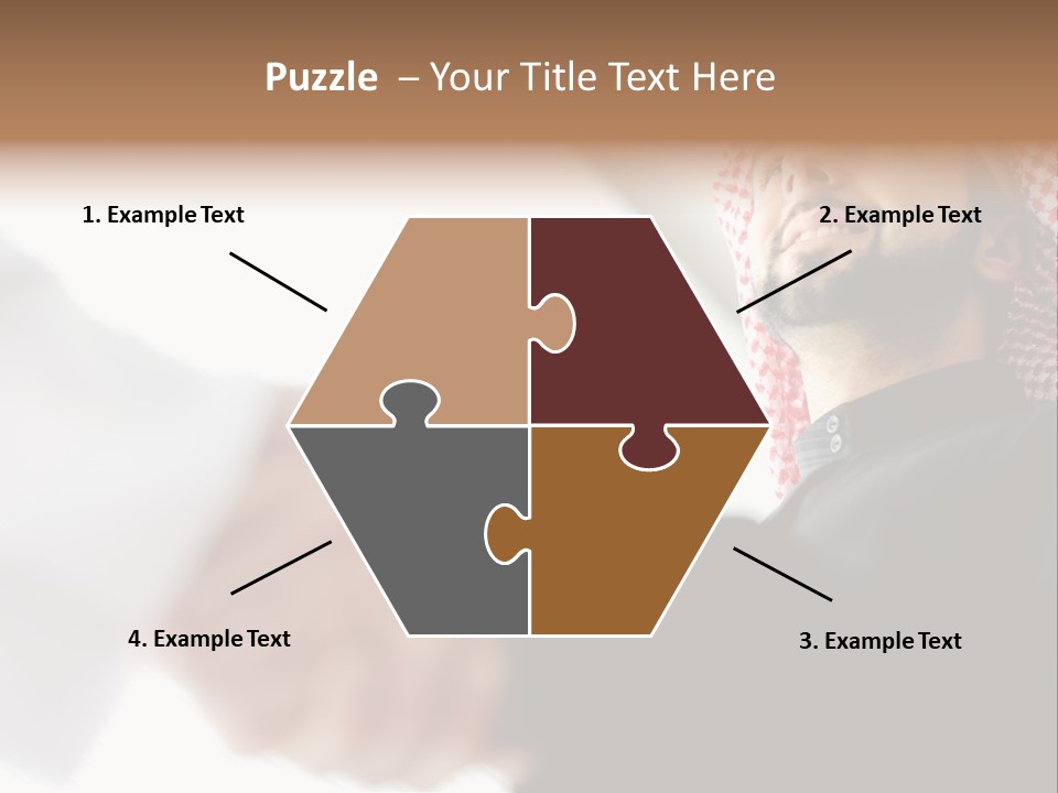 Job Shake Suit PowerPoint Template