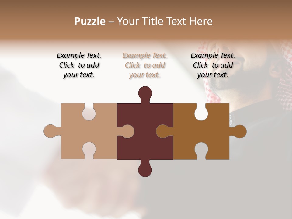 Job Shake Suit PowerPoint Template