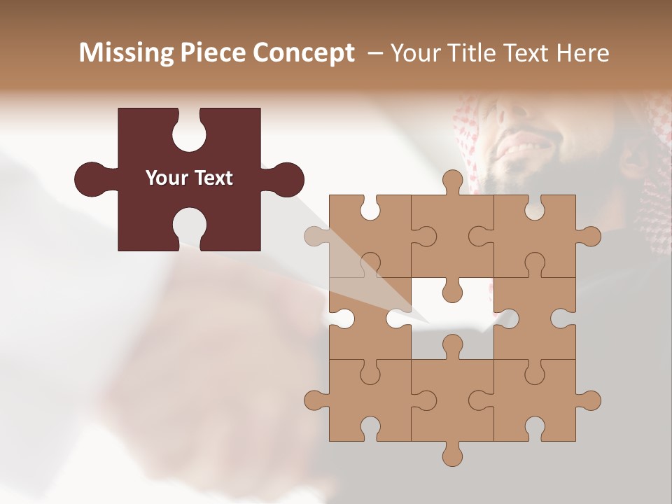 Job Shake Suit PowerPoint Template