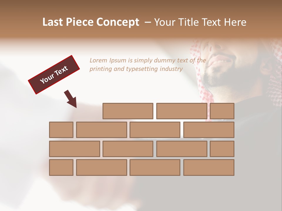 Job Shake Suit PowerPoint Template