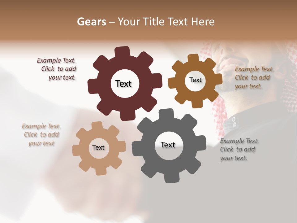 Job Shake Suit PowerPoint Template