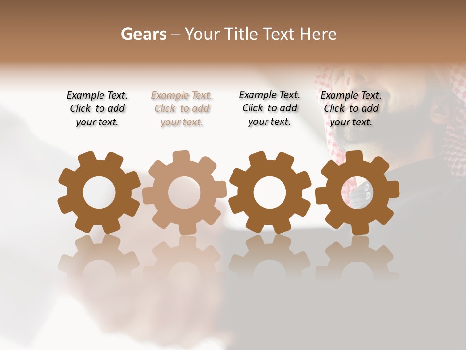 Job Shake Suit PowerPoint Template