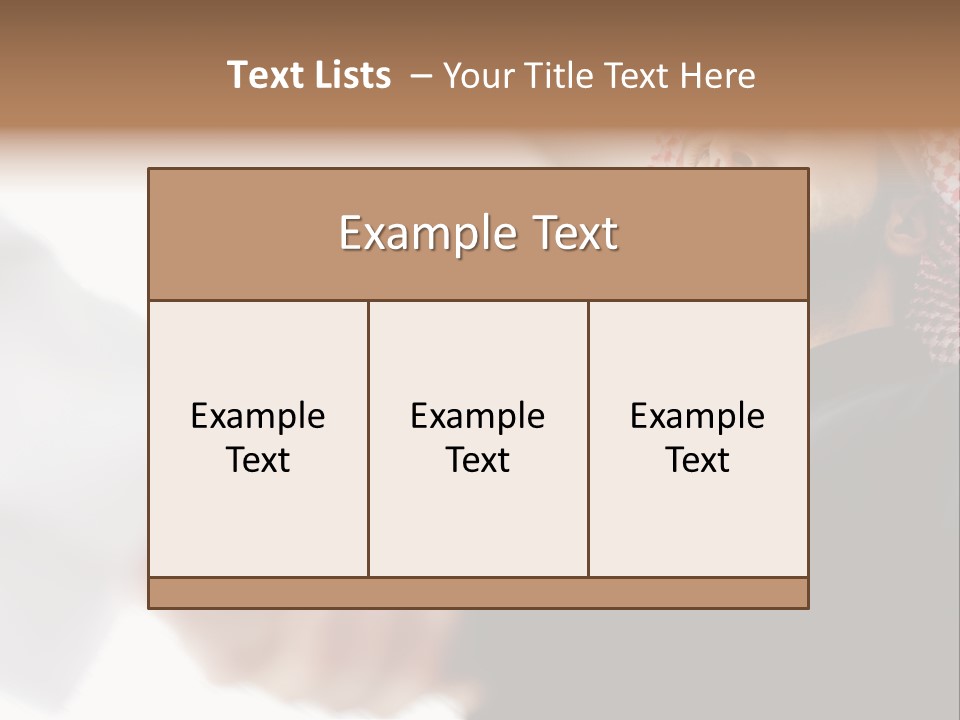 Job Shake Suit PowerPoint Template