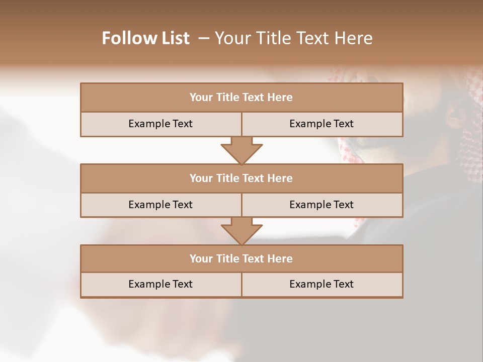 Job Shake Suit PowerPoint Template