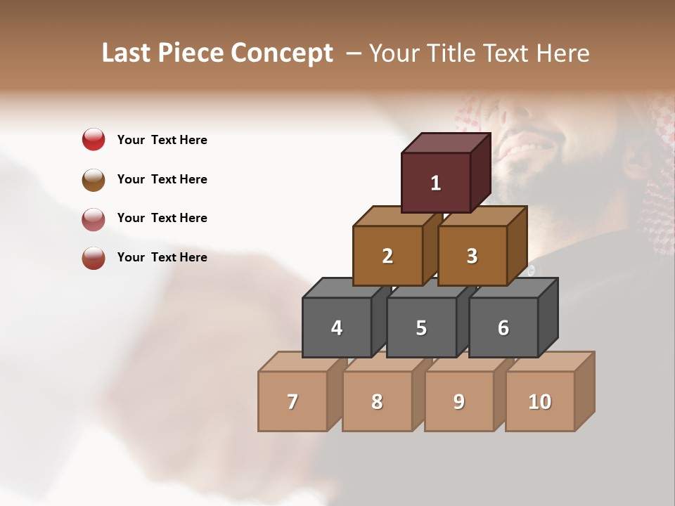 Job Shake Suit PowerPoint Template