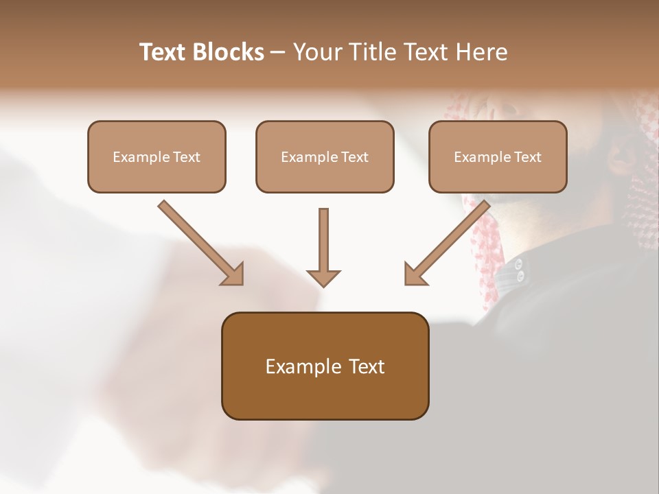 Job Shake Suit PowerPoint Template