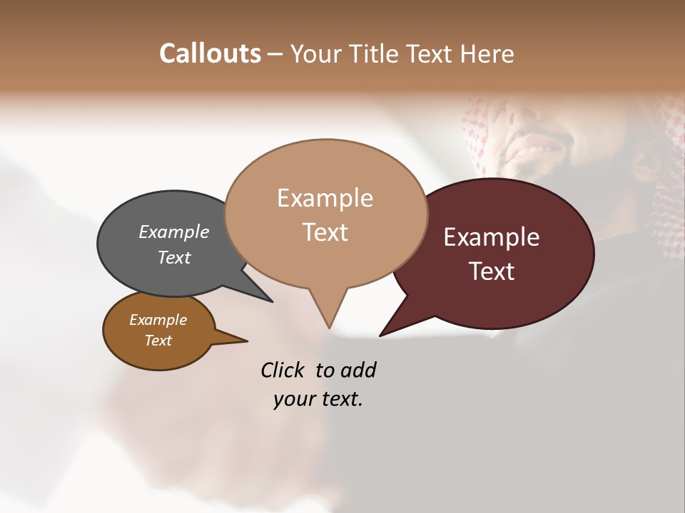 Job Shake Suit PowerPoint Template