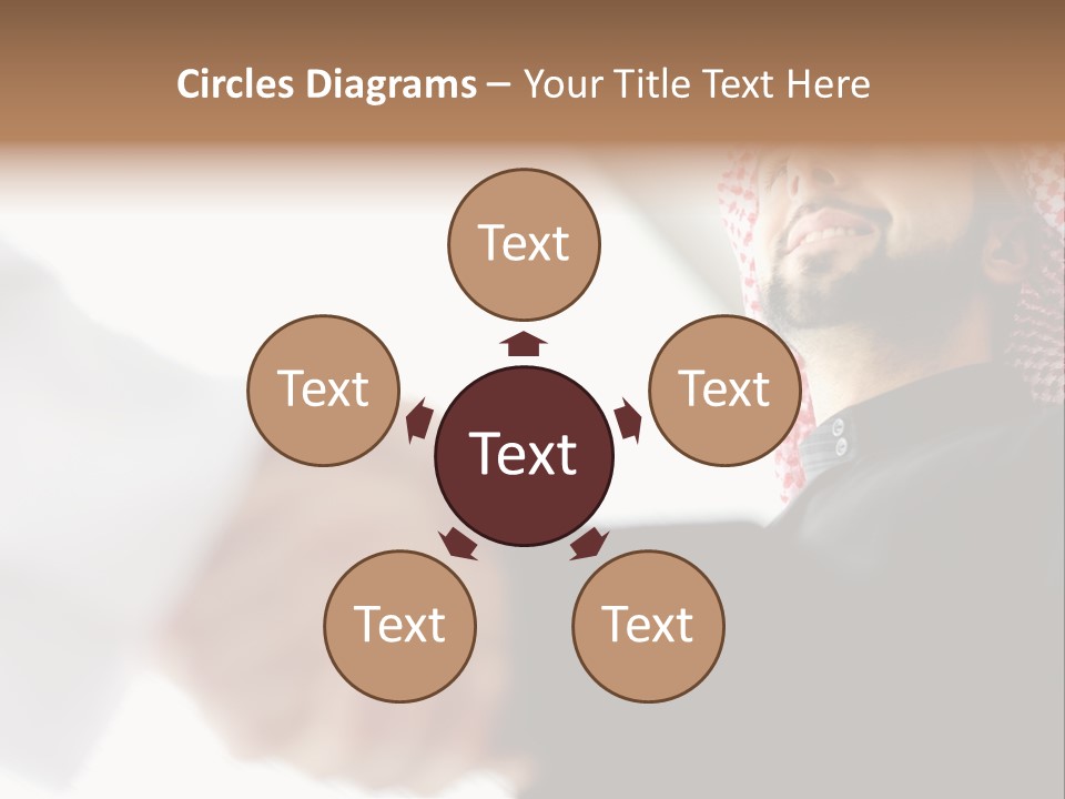 Job Shake Suit PowerPoint Template