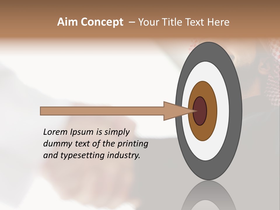 Job Shake Suit PowerPoint Template