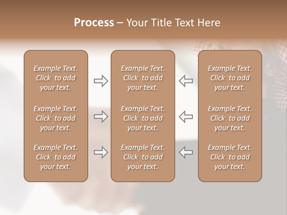 Job Shake Suit PowerPoint Template