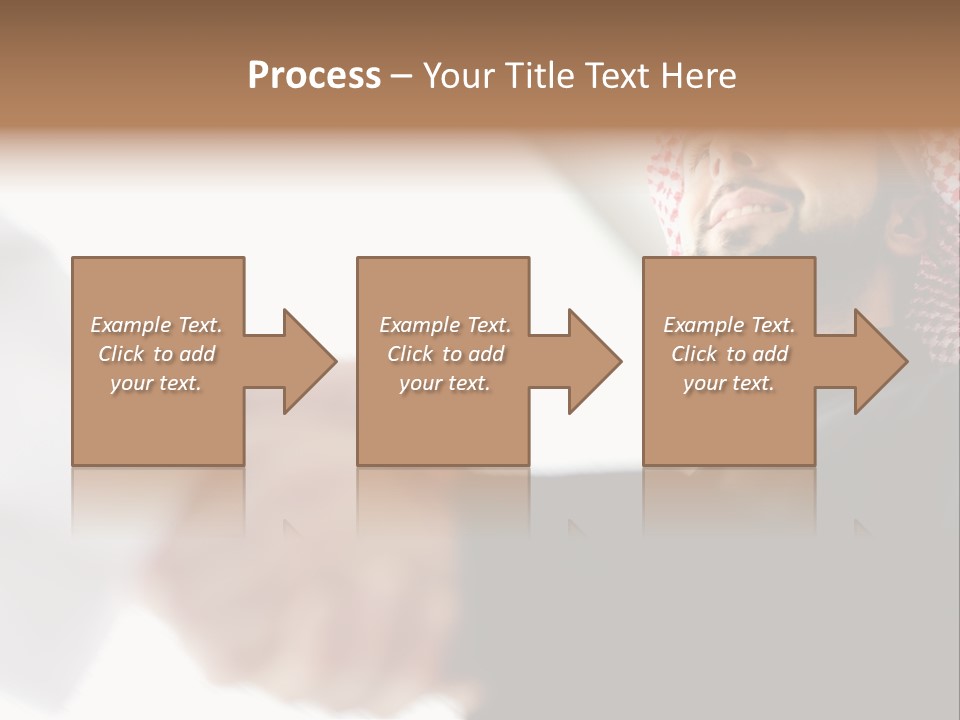 Job Shake Suit PowerPoint Template