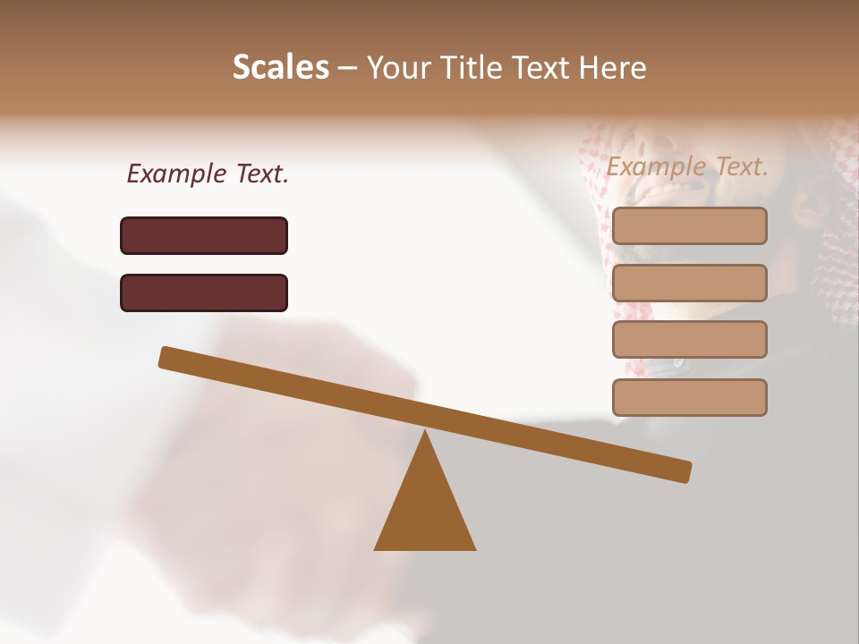 Job Shake Suit PowerPoint Template