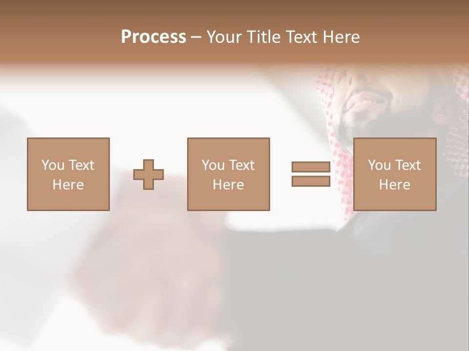 Job Shake Suit PowerPoint Template