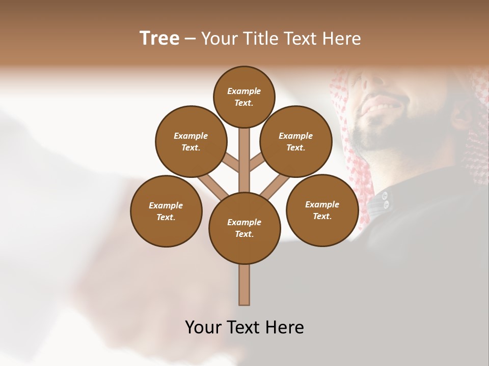 Job Shake Suit PowerPoint Template