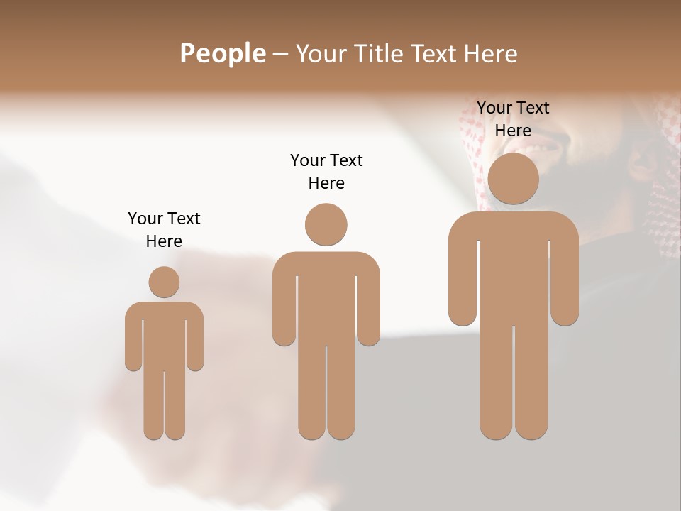 Job Shake Suit PowerPoint Template