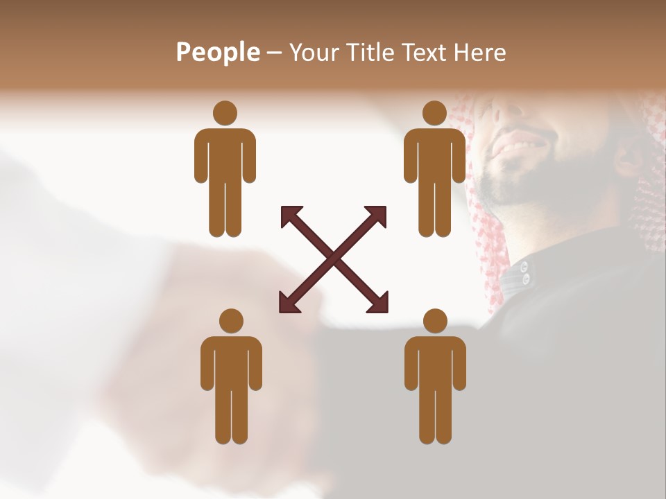 Job Shake Suit PowerPoint Template