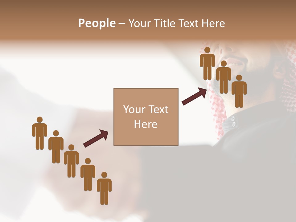 Job Shake Suit PowerPoint Template