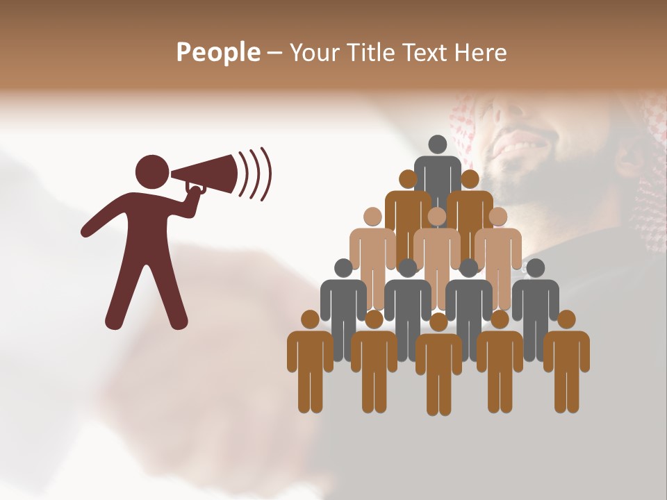 Job Shake Suit PowerPoint Template