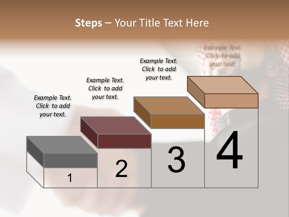 Job Shake Suit PowerPoint Template