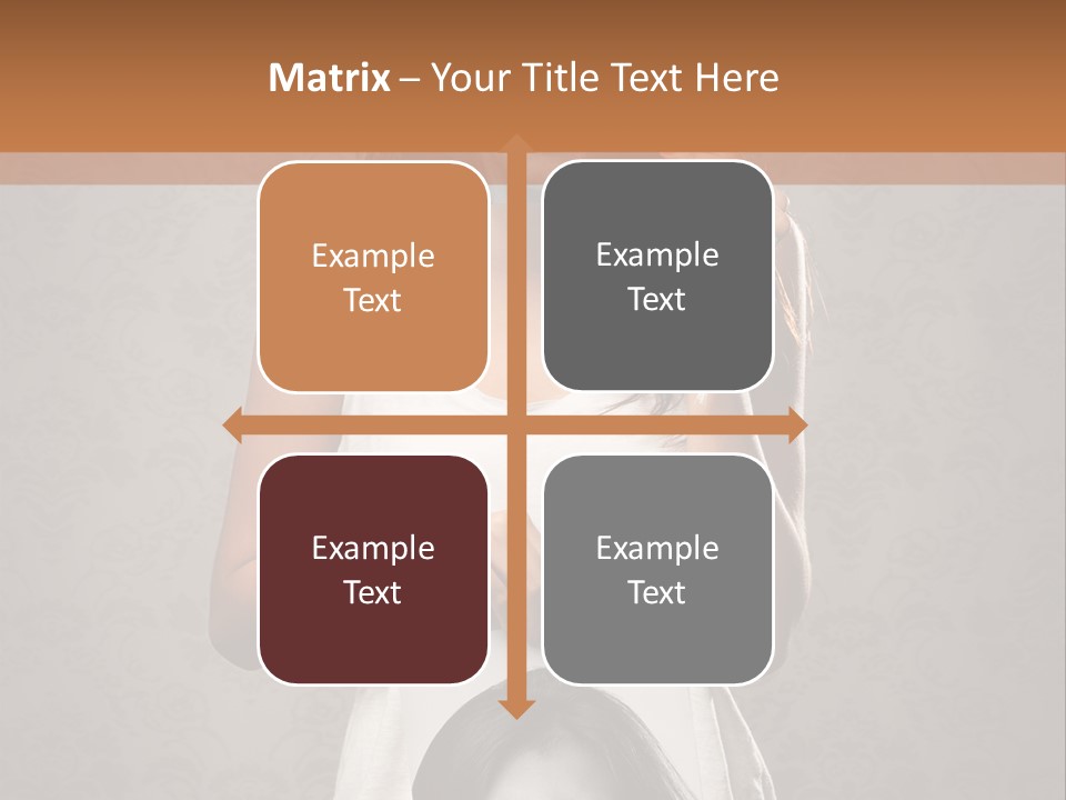 Headphones Elderly Old PowerPoint Template