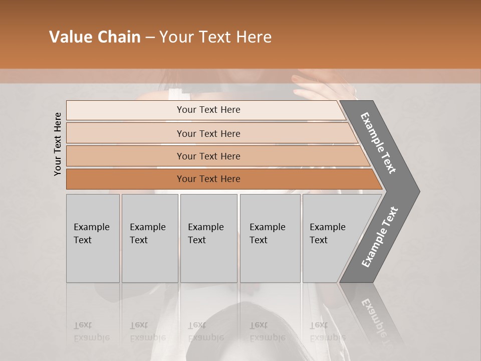 Headphones Elderly Old PowerPoint Template