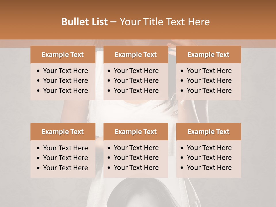 Headphones Elderly Old PowerPoint Template