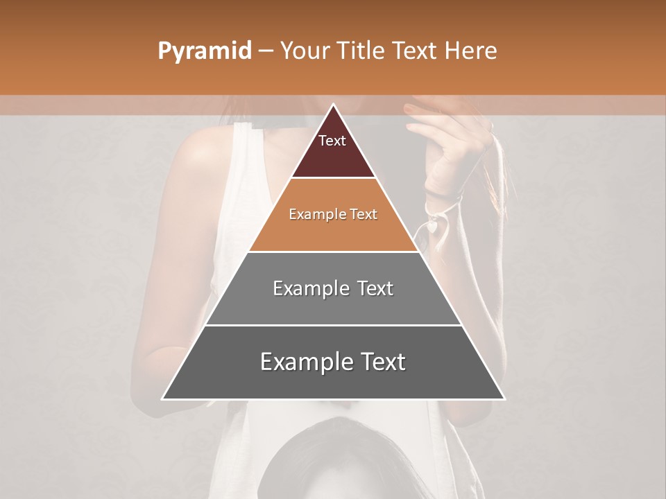 Headphones Elderly Old PowerPoint Template