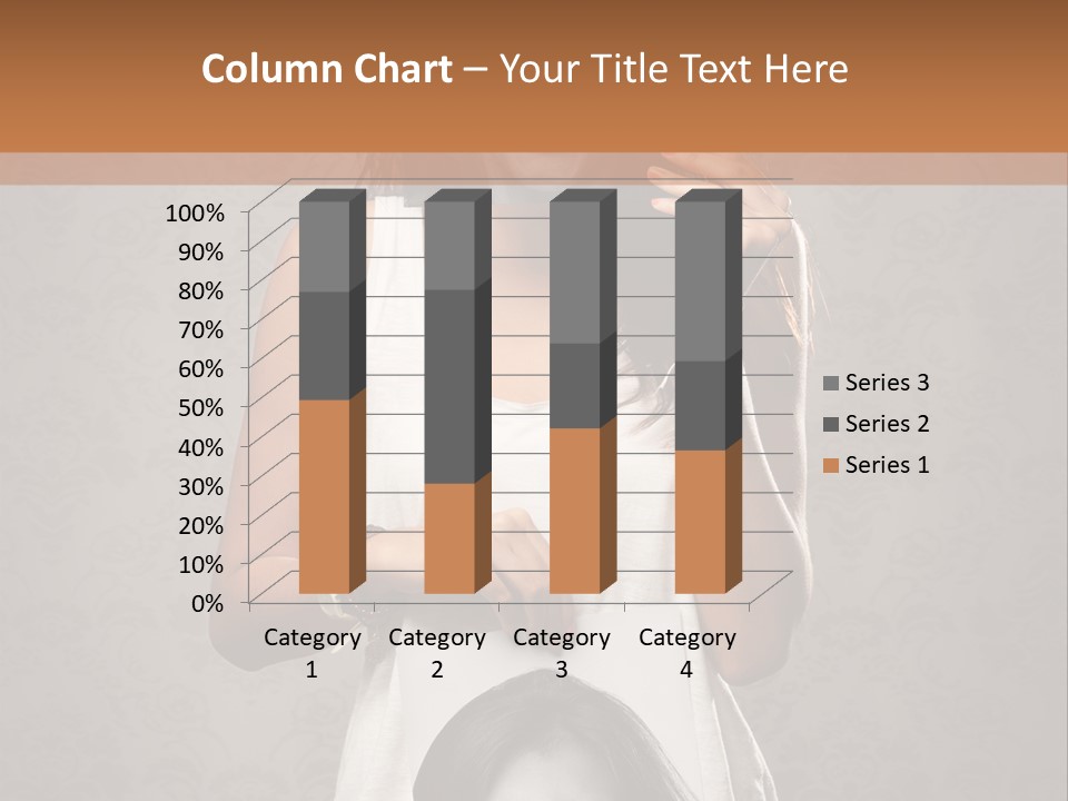 Headphones Elderly Old PowerPoint Template