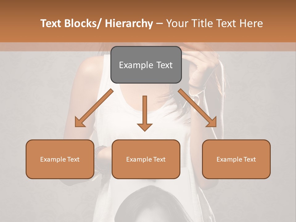 Headphones Elderly Old PowerPoint Template